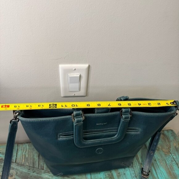 Mat  Nat Blue Crossbody Tote - Picture 7 of 16
